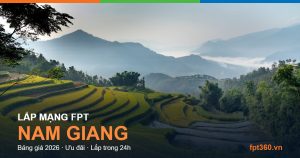 Lắp mạng FPT Nam Giang Quảng Nam
