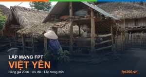 Lắp mạng FPT Việt Yên Bắc Giang