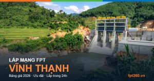 Lắp mạng FPT Vĩnh Thạnh — bảng giá và ưu đãi 2026